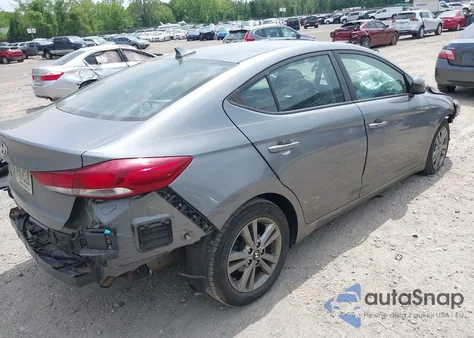 2018 Hyundai Elantra Value Edition из США, поврежденный, VIN 5NPD84LFXJH326281